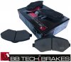 Przednie klocki + WIERCONE NACINANE tarcze hamulcowe 303mm GEOMET Chrysler Voyager Town Country 2008- 